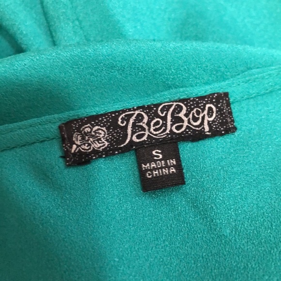 Bebop Hi-Lo Ruffles Front Dress - Picture 6 of 8